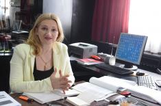ванреднa професорка др Јованка Шарановић, директорка Института за стратегијска истраживања 