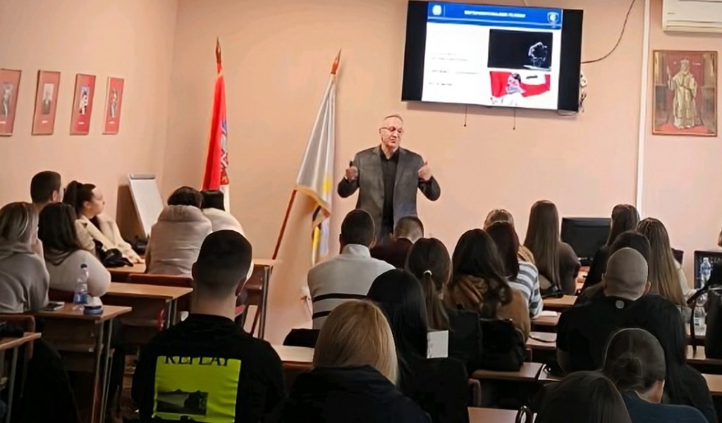 Predavanje pukovnika dr Milovana Subotića na Fakultetu bezbednosti 