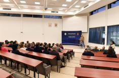 Poseta polaznika Visokih strateških studija mediteranske fondacije  Institutu za strategijska istraživanja