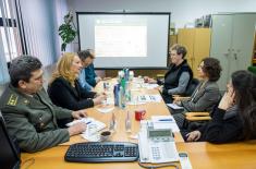Delegation of Israeli Memorial visits Military Archive