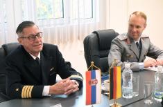 Visit of the delegation of the Center for Military History and Social Sciences of the German Army