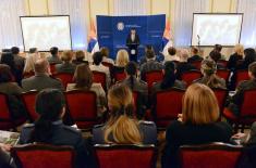 Promotion of the study "The Position of Women in the Armed Forces in the Western Balkans"