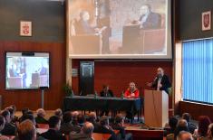 Predavanje prof. dr Aleksandra Geljeviča Dugina na Univerzitetu odbrane