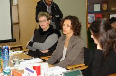Delegation of Israeli Memorial visits Military Archive