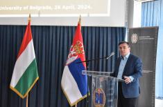 Realizovana poseta Mađarskog vojnonaučnog društva Univerzitetu odbrane