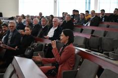 Realizovana poseta Mađarskog vojnonaučnog društva Univerzitetu odbrane