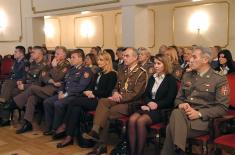 Presentation of the book "In Step with Time: Ministry of Defence and Serbian Armed Forces on the Road of Gender Equity Objectification"