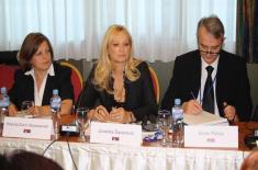 Direktorka Instituta za strategijska istraživanja dr Jovanka Šaranović na drugom regionalnom sastanku predstavnika/ca Ministarstva odbrane Zapadnog Balkana