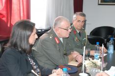 SASTANAK SA DELEGACIJOM DIREKTORATA ZA ISTORIJU GENERALŠTABA KOPNENE VOJSKE GRČKE