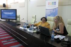 PhD Jovanka Saranovic Gave a Lecture at the Seminar “Implementation of the UN SC 1325 Resolution in Serbia”