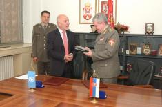 Protocol on Donation between the Serbian MoD and UN Development Program Signed