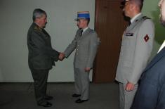 Sub-lieutenant Jan Filip Prenan from the French Armed Forces Visited the Strategic Research Institute