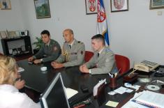 Sub-lieutenant Jan Filip Prenan from the French Armed Forces Visited the Strategic Research Institute