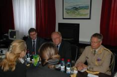 Delegation from the Norwegian MoD visited SRI