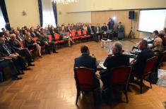 Učešće pripadnika Instituta na Okruglom stolu „Problemi u suprotstavljanju novim izazovima i pretnjama“