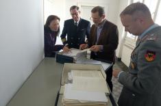 Visit of the delegation of the Center for Military History and Social Sciences of the German Army