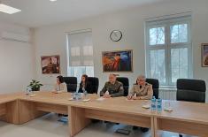 Poseta izaslanika odbrane NR Kine Univerzitetu odbrane