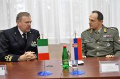 Visit of the delegation of the Military Center for Strategic Studies of the Republic of Italy to the Institute for Strategic Research