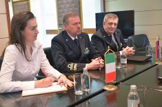 Visit of the delegation of the Military Center for Strategic Studies of the Republic of Italy to the Institute for Strategic Research