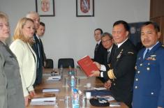 Strategic Research Institute visited by the delegation of the University of Defense of Indonesia