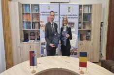 Делегација Института у посети Институту за политичке студије одбране и војну историју Министарства националне одбране Румуније 